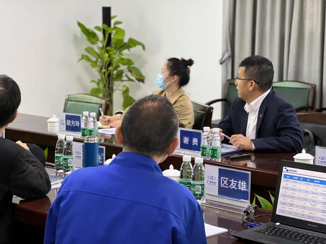 集團黨委委員、副總經(jīng)理謝勇到廣州電纜公司調(diào)研 集團黨委委員、副總經(jīng)理謝勇到廣州電纜公司調(diào)研